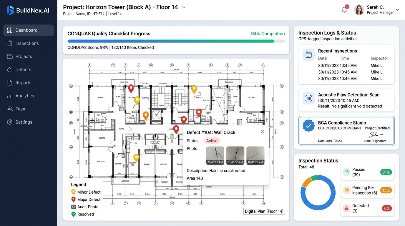 BuildNex.AI Digital Field Inspection & Quality Control
